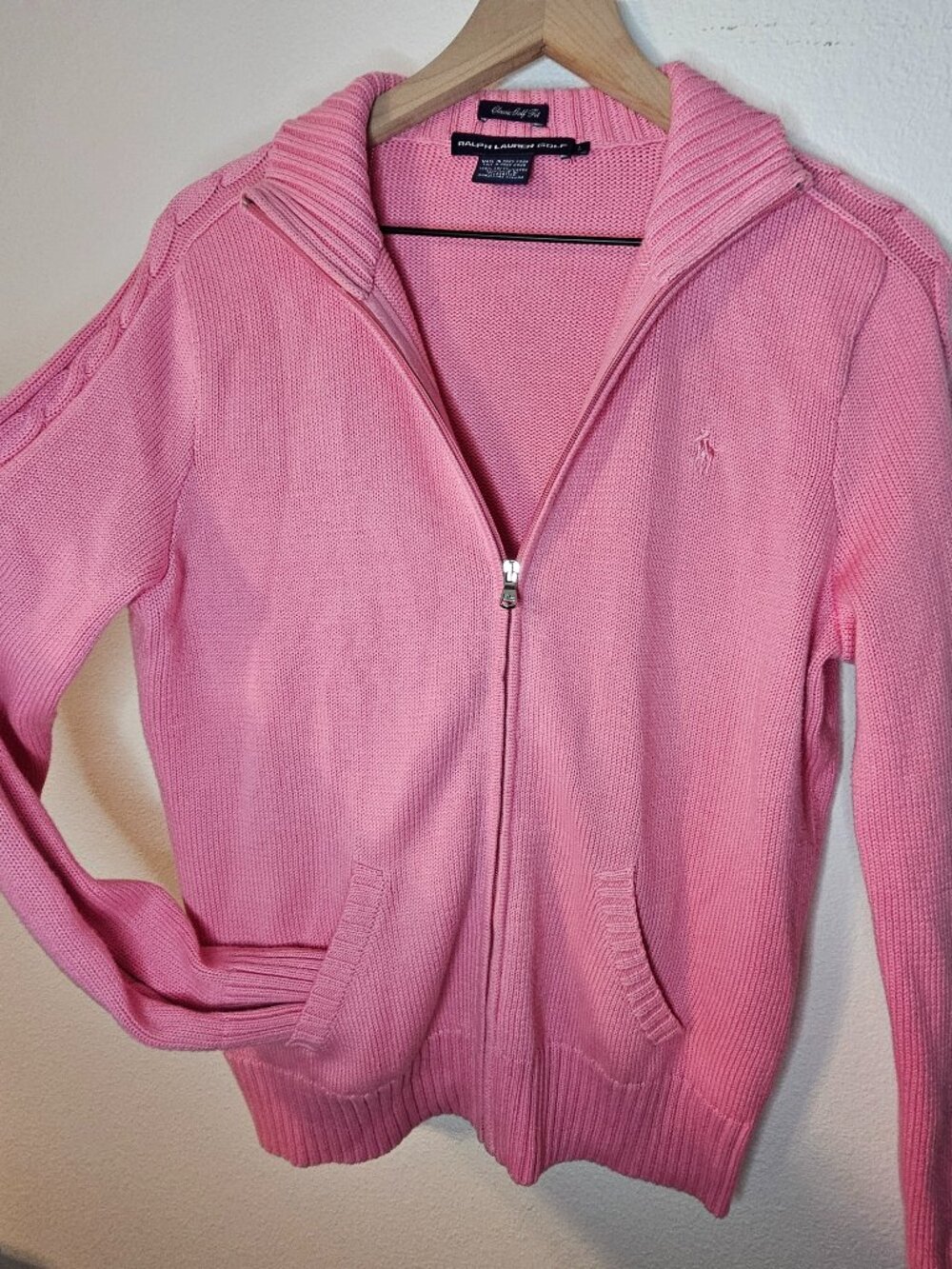 Pink Ralph Lauren sweater